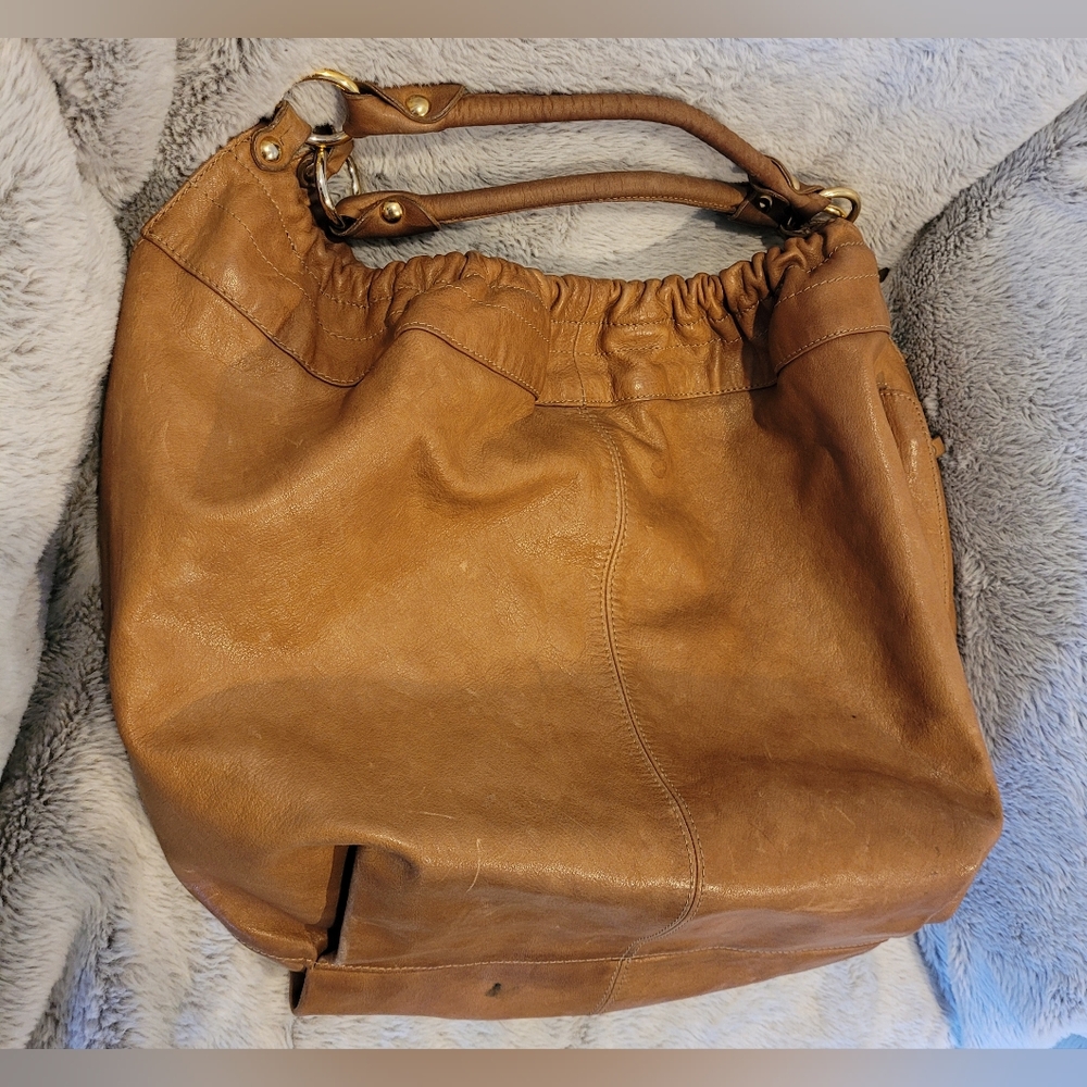 GIANNI NOTARO Italian Leather Hobo Bag - Picture 11 of 14